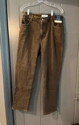 Abercrombie Brown Jeans thumbnail 1