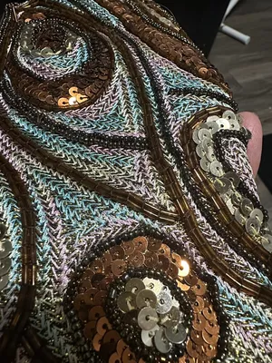Statement Beaded Handbag ✨ Unique Vintage thumbnail 5