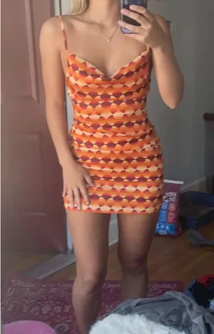 Urban Outfitters Slip Cowl Neck Dress thumbnail 2