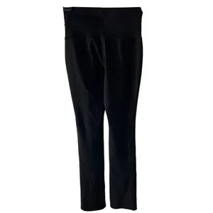 Vuori Womens XS Black High-Waisted Split Hem Leggings thumbnail 2