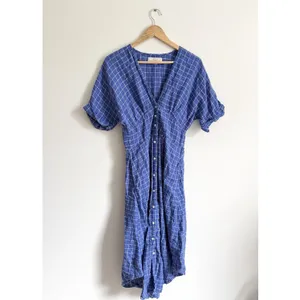 Trovata Birds of Paradise Linen Dress Size 4 Or Small Women’s Midi Beach Summer thumbnail 2
