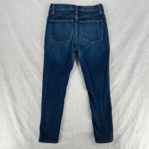 Free People Jeans Womens 28 Blue Medium‎ Wash Denim Cotton Stretch Skinny Leg thumbnail 2
