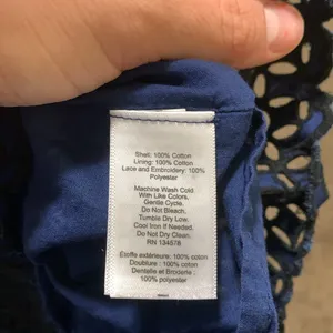 Vineyard Vines Size Medium sleeveless lined dress eyelet seashell embroidered thumbnail 7
