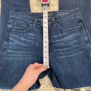 Spanx The Slim X Straight Jean‎ Dark Wash Size 28 thumbnail 10
