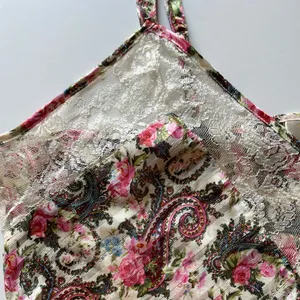Vintage Y2K Victoria’s Secret Paisley Cami Top Women’s Size Large A11 thumbnail 6