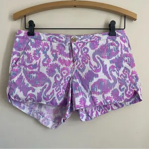 Lilly Pulitzer Adie Shorts Purple size 2 thumbnail 1