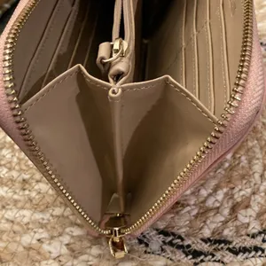 Love‎ Moschino Pink Quilted Heart Zip Around Wallet thumbnail 11