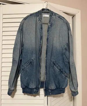 ZARA Denim Jacket Oversized thumbnail 1