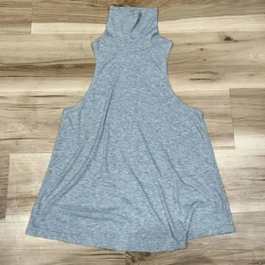 Free People Topanga Sleeveless Turtleneck Tank Grey Women’s XS thumbnail 4