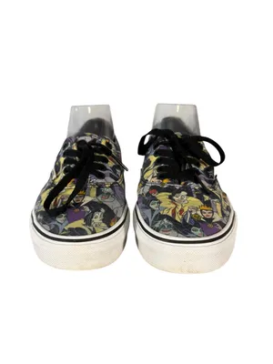 Vans x Disney Villains Authentic M7 W8.5 Maleficent Ursula Cruella Sneakers thumbnail 4