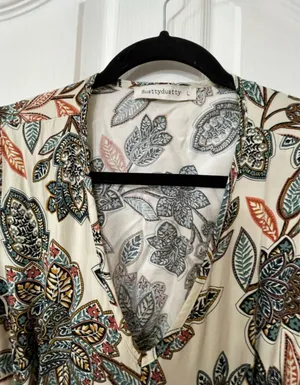 RusttyDustty Floral Print Midi Dress thumbnail 8
