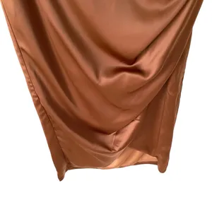 Bardot Jamila NWTs Strapless Corset Dress Brown size 12 thumbnail 6