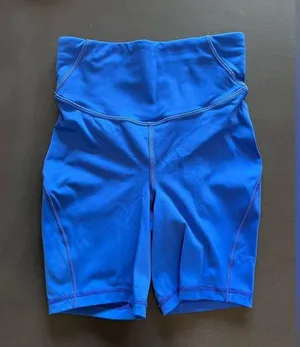 LULULEMON Run Base Pace Biker Shorts Poolside 6” Women’s Sz 2 NWOT thumbnail 1