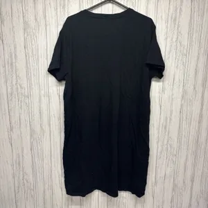 Womens Size XL Pact Black Tshirt Dress EUC thumbnail 4