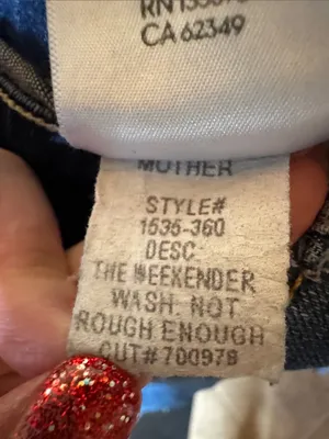 MOTHER The Weekender Not Rough Enough Flare Jeans 26 Raw Hem Sold Out Online thumbnail 11