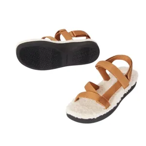 Everlane ReNew Teddy Sport‎ Faux Sherpa Sandals 8 Outdoor Gorpcore Yuppie NIB thumbnail 5