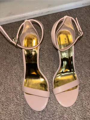 Madden Girl Blush Nude Ankle-Strap High Heel Sandals thumbnail 2