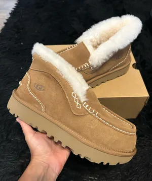 UGG Ansley Parc chestnut wool winter slippers loafers shoes women’s 7 new thumbnail 1