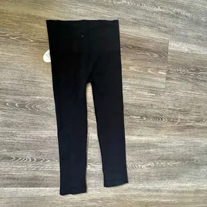 Soma black slimming crop leggings NWT thumbnail 10