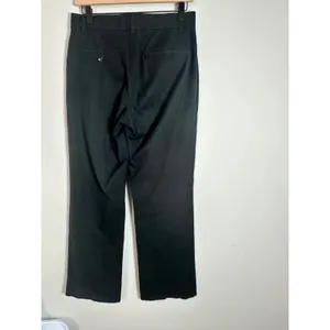 Banana Republic Vintage Essential Stretch Trouser Black Straight Leg Pants‎ 6R thumbnail 4