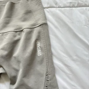 Gymshark Leggings Womens Small‎ Light Grey Energy Seamless Activewear Yoga thumbnail 2