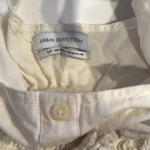 Urban Outfitters Dress Womens Small White Sleeveless Summer Dress Tiered Mini thumbnail 5