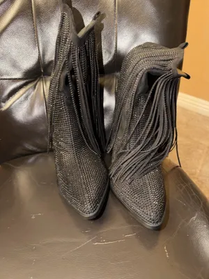 Boots Black Size 8.5 thumbnail 4