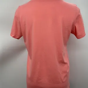 Nike peach short sleeve black swoosh T-shirt medium thumbnail 5