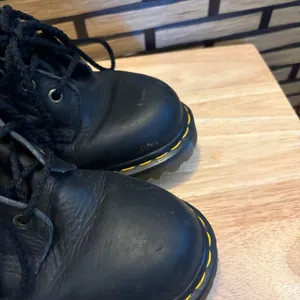 Dr. Martens Black Combat Boots‎ Made In England UK 5/W7/M6 thumbnail 4