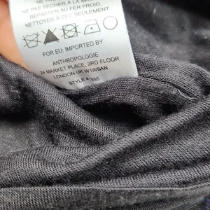 Anthropologie Hutch Michaela dress‎ long sleeve mock neck black navy blue M thumbnail 11