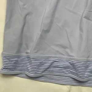 Lululemon size 6 stripe in stride Light Lavender crop Crewneck Athletic Top thumbnail 5