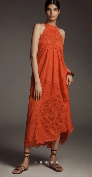 Anthropologie Dress Maxi thumbnail 1