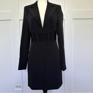 Bardot Black Corset Blazer Mini Dress thumbnail 3