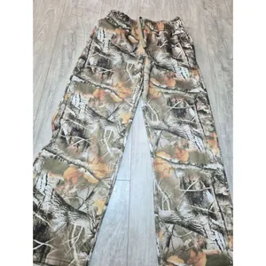 Angel Kiss Y2K Women's Brown and Tan sweatpants camo print thumbnail 2