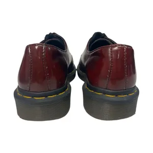 Dr Martens Oxford Shoes Womens 5 Red Oxblood Vegan Derby AirWair Goth Chunky thumbnail 6