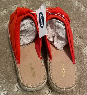 Orange  Slip On Shoes thumbnail 4