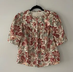 Rebecca Taylor Women's Floral Top La Vie Lucciene Size S Business Casual Travel thumbnail 2