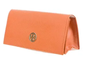 Tory Burch Orange Glasses Sunglasses Case thumbnail 1
