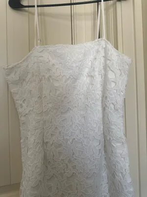 White mini dress Size L thumbnail 2