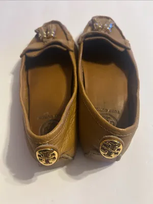 Tory Burch Tan Leather Tassel Loafers thumbnail 3