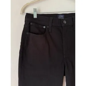 NWD J. Crew Essential Straight Black Jeans Women’s Size 28 All Day Stretch thumbnail 5