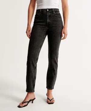Abercrombie High Rise Mom Jeans thumbnail 3