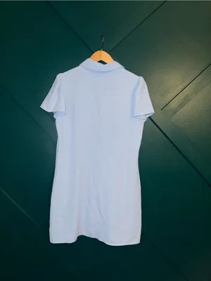 Amanda Uprichard Pale Blue Collared Top thumbnail 3