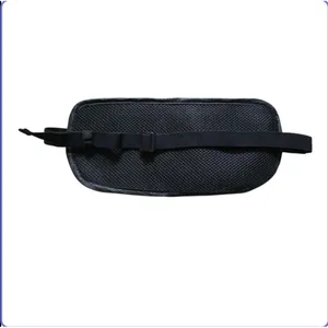 Travel Money Belt Waist Bag Fanny Pack Hidden Wallet Black 2-pocket Zip Adjust thumbnail 3