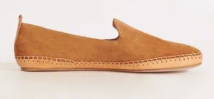 Veronica Beard Jaide Suede Moccasin Loafer in Pecan Size 9.5M thumbnail 1