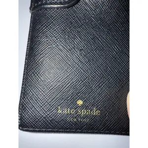 Kate Spade Neda Newbury Lane Plaid Print Red‎ Saffiano Leather Bifold Wallet K thumbnail 8
