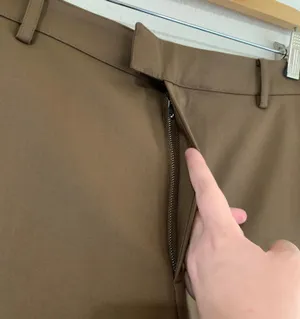 Good American // NWT Sepia Woven Trousers thumbnail 7