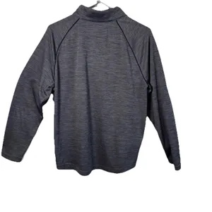 Greg Norman Play Dry Men's Sweatshirt Dark Gray 1/4 Zip Long Sleeves, Size M thumbnail 4