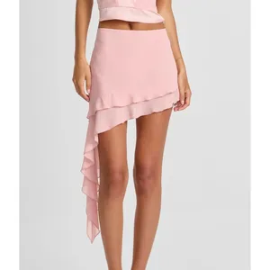 Sasha Therese Mini Skirt Rue Size XXS in Blush Pink thumbnail 5