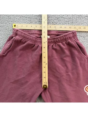 Madhappy Graphic Logo Sweatpants Womens Small Pink Mauve thumbnail 3